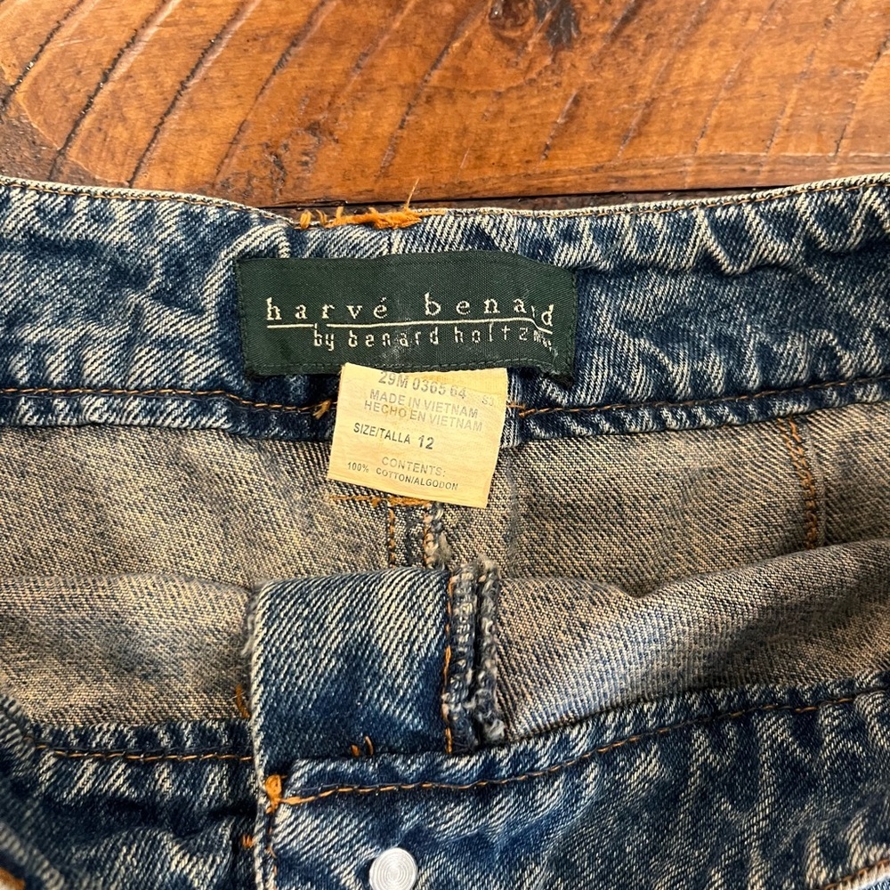 Harve Benard Classic Denim Jean Shorts - Picture 2 of 5
